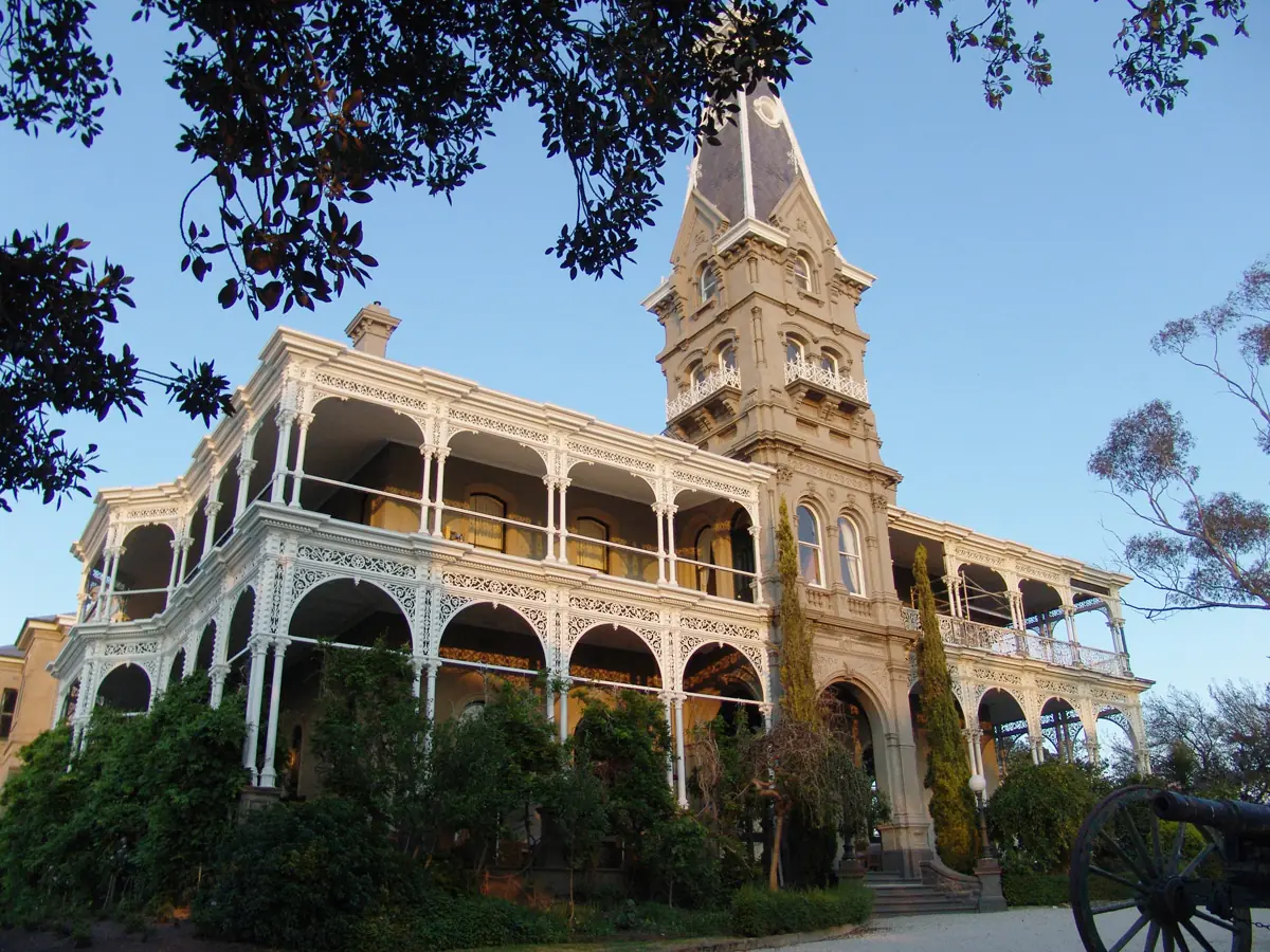 Rupertswood mansion in Sunbury, where the Ashes urn was presented in 1882