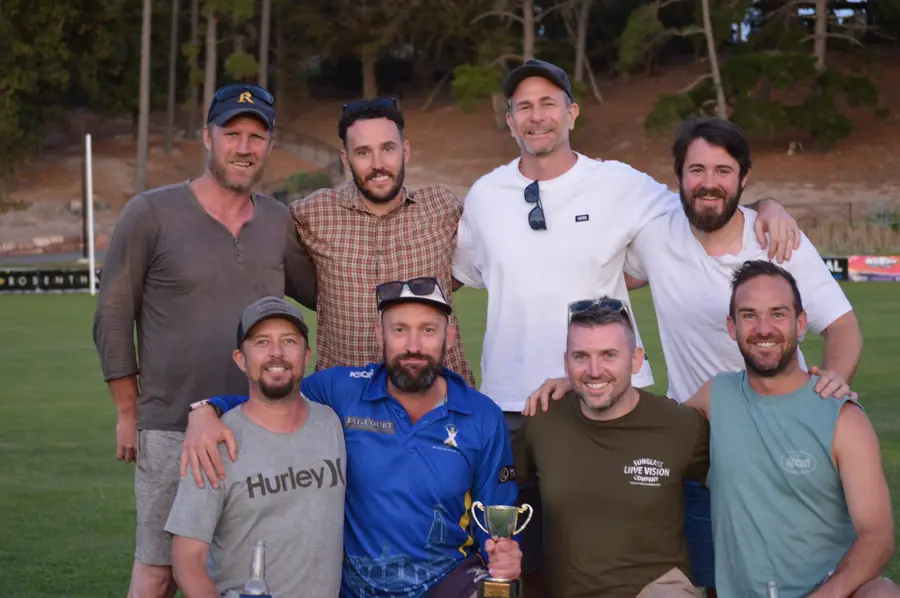 Rupertswood senior players at a reunion
